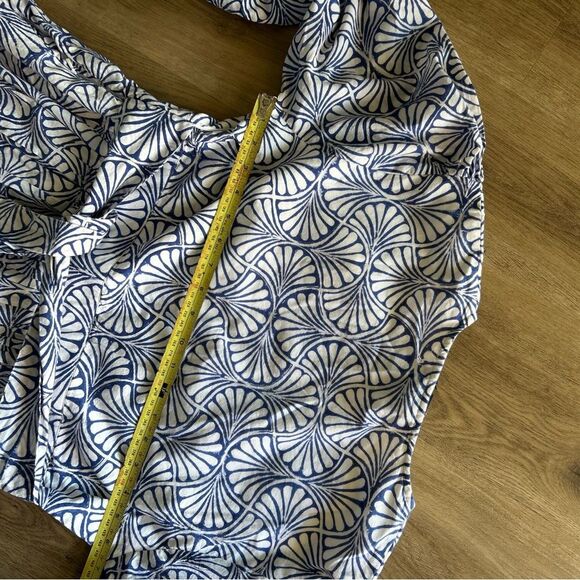 Madison Mathews deep v neck Mini Dress nwt large - Picture 8 of 8